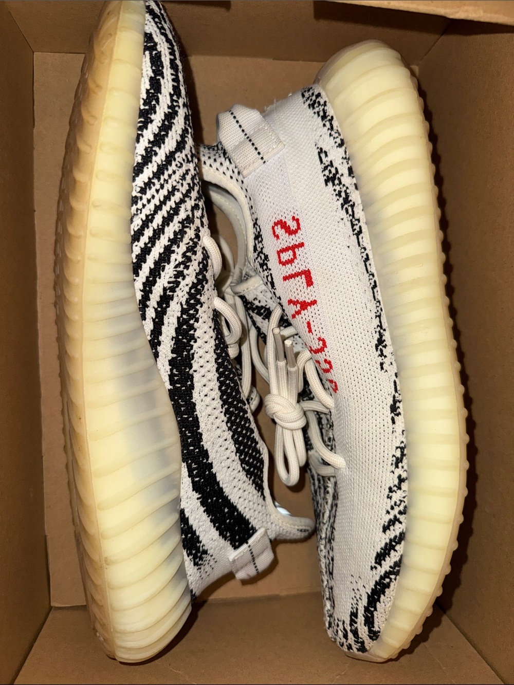 Yeezy Boost 350 - Zebra - Size 12
